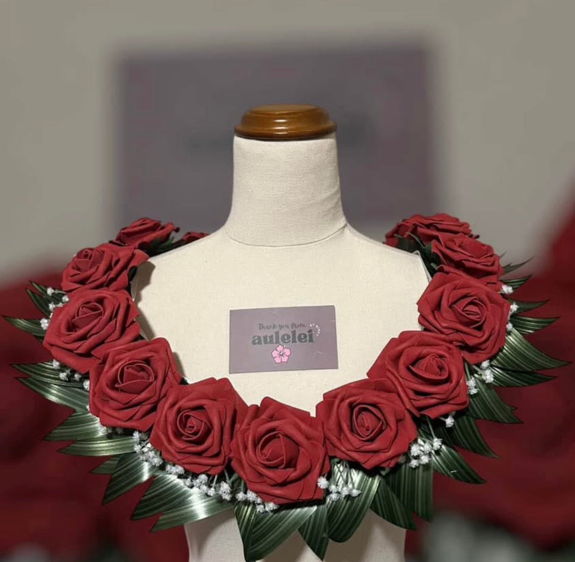 Faux Foam Roses Kahoa